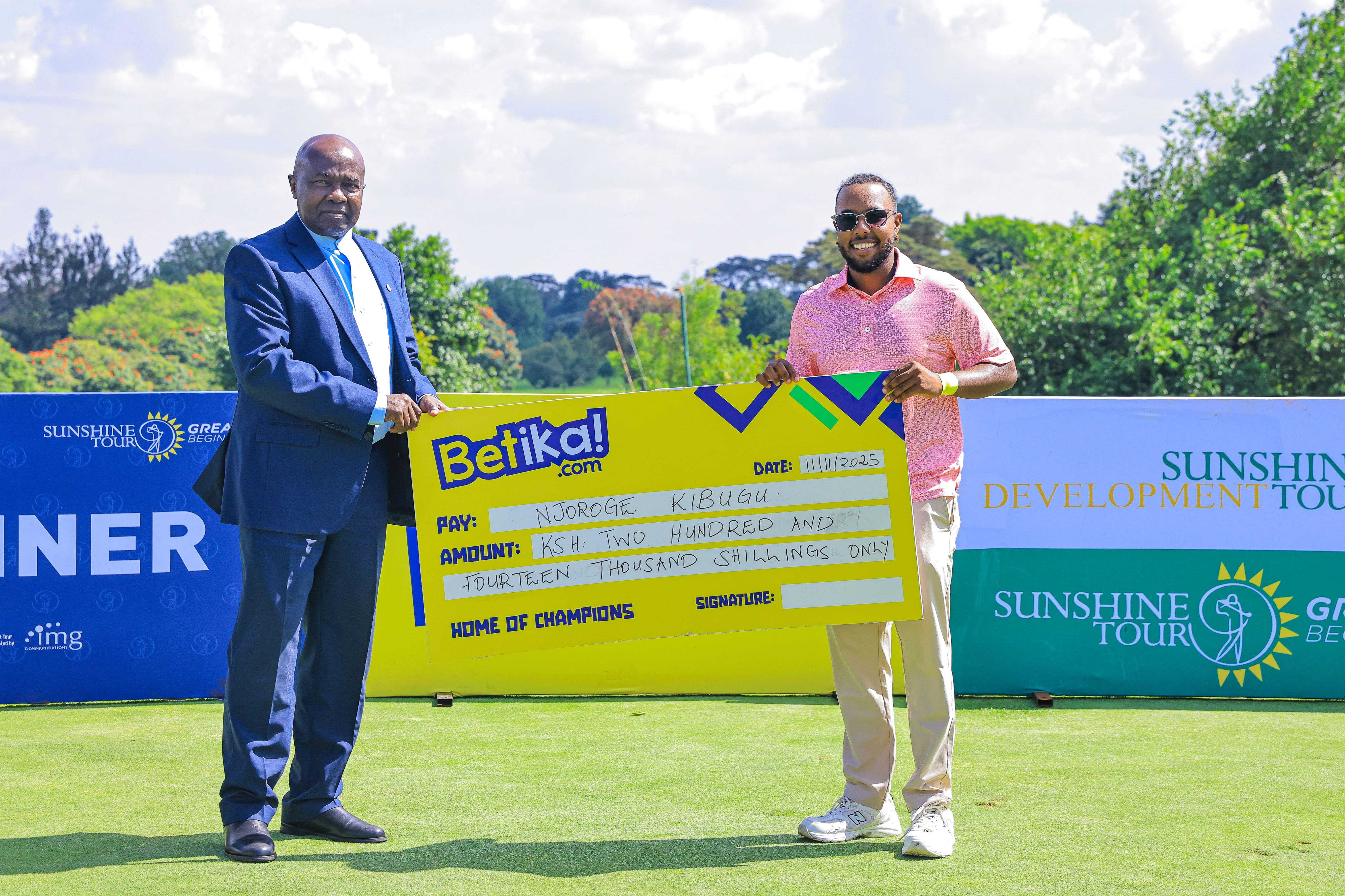 Sunshine Development Tour Lauded for Creating Global Pathways for Kenyan Golf