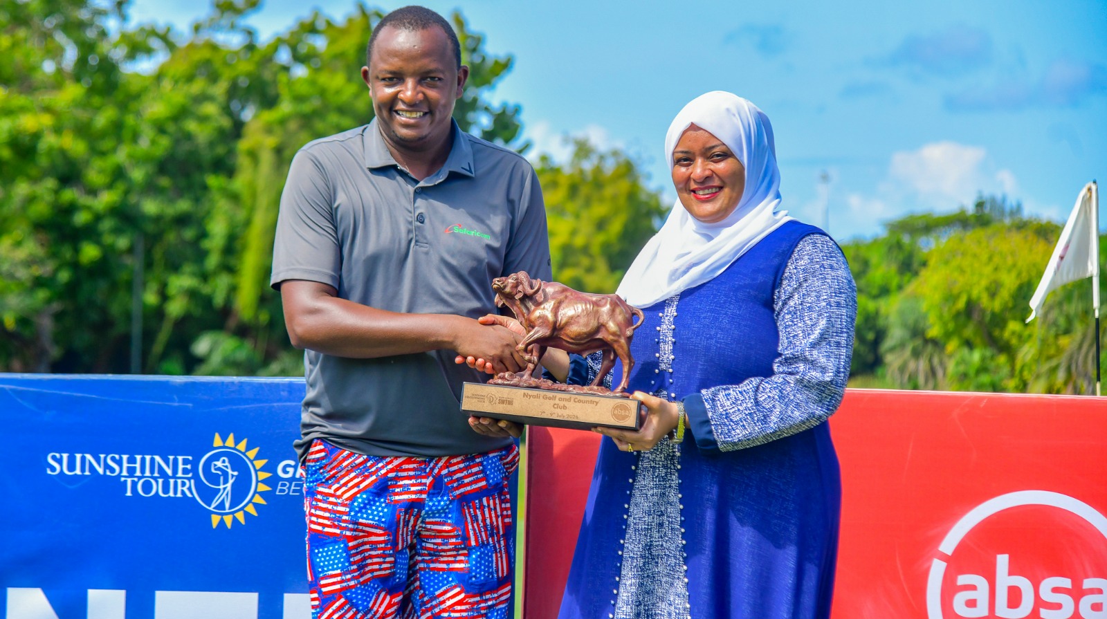 Samuel Chege Claims Maiden Sunshine Development Tour Title in Nyali