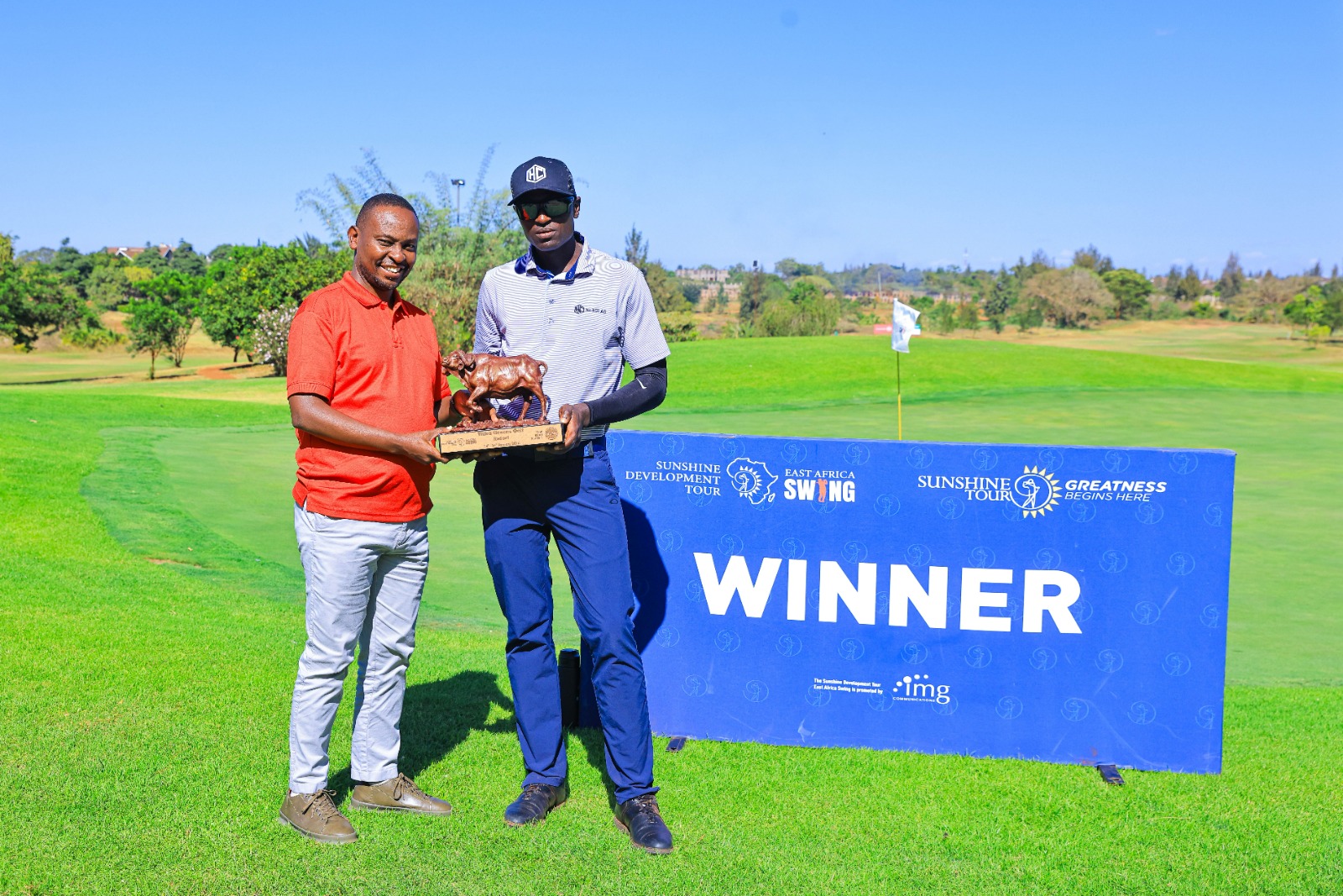 Uganda’s Willy Deus Survives Late Scare to Win Sunshine Development Tour Absa Invitational at Thika Greens