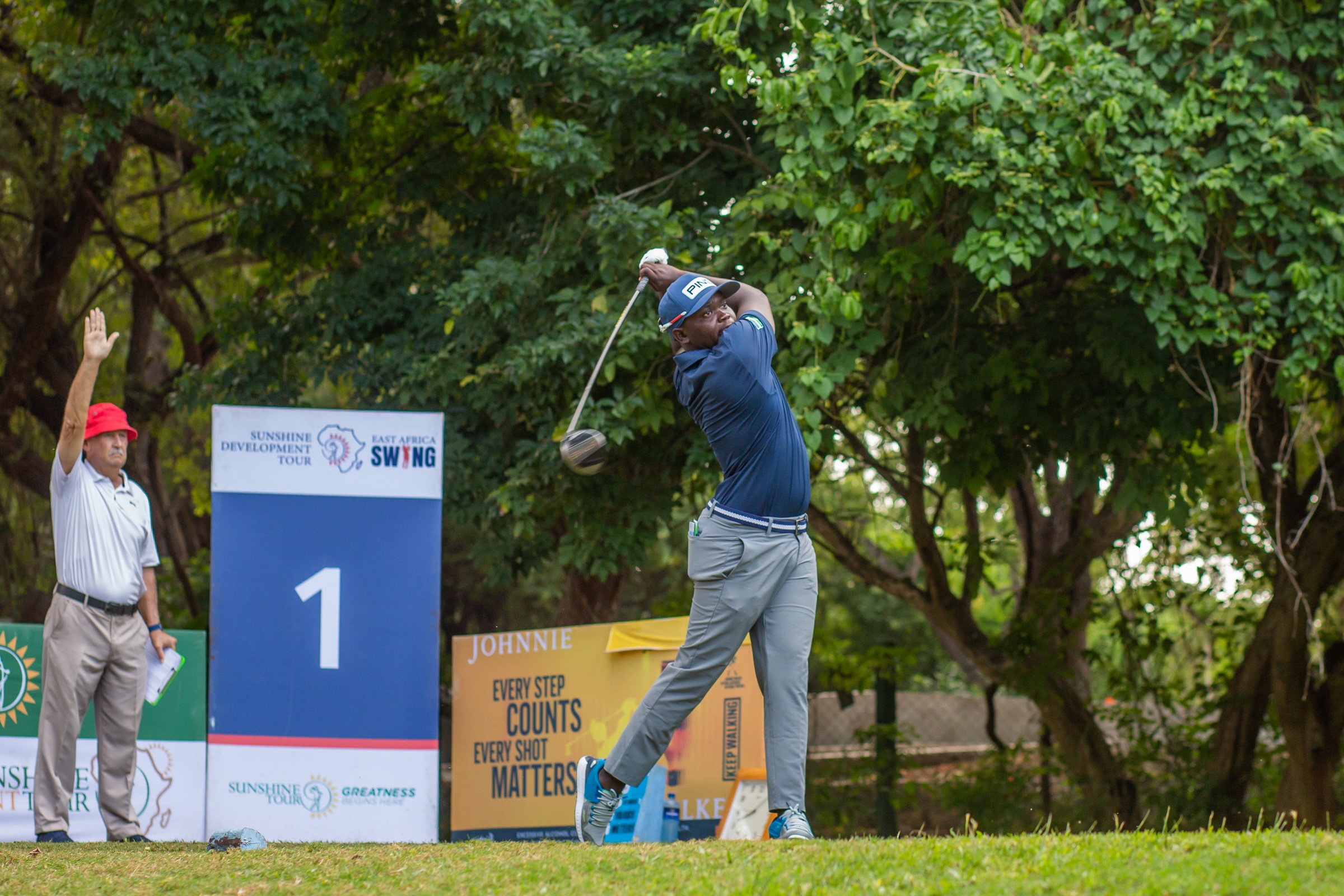 Nsazuwera, Wakhu Share Lead After Round Two at Sunshine Development Tour Nyali Leg